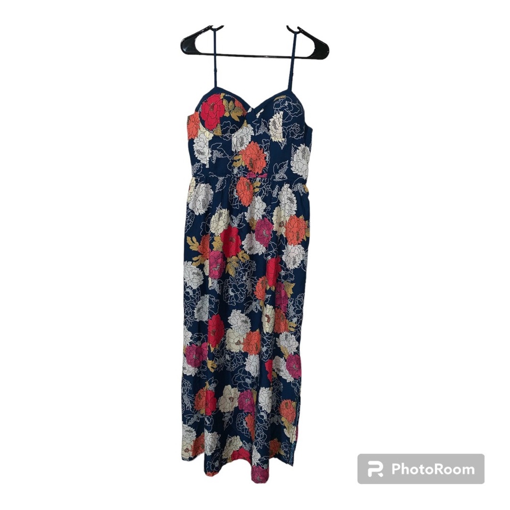 Band of the Free (Boutique Brand) Bold Floral Maxi Dress — size L